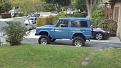 1968 Ford Bronco. 5.0 motor w/gt40 heads,e303 cam, roller rocker, cobra intake w/19lb injectors, calibrated maf and ryan mccormick efi harness tapped into centech main harness. Cooling by Ron Davis. Shorty headers into custom 2.5" dual exhaust. 5.0 mated to c4 trans and dana 20 transfer case. Custom drive shaft by coast Driveline to custom 1979 ford nine inch w/ nodular case and 1979 high pinion dana 44. 4:10 ring/pinion, detroit lockers and 4wheel disc brakes. James duff long travel 3.5" suspensi